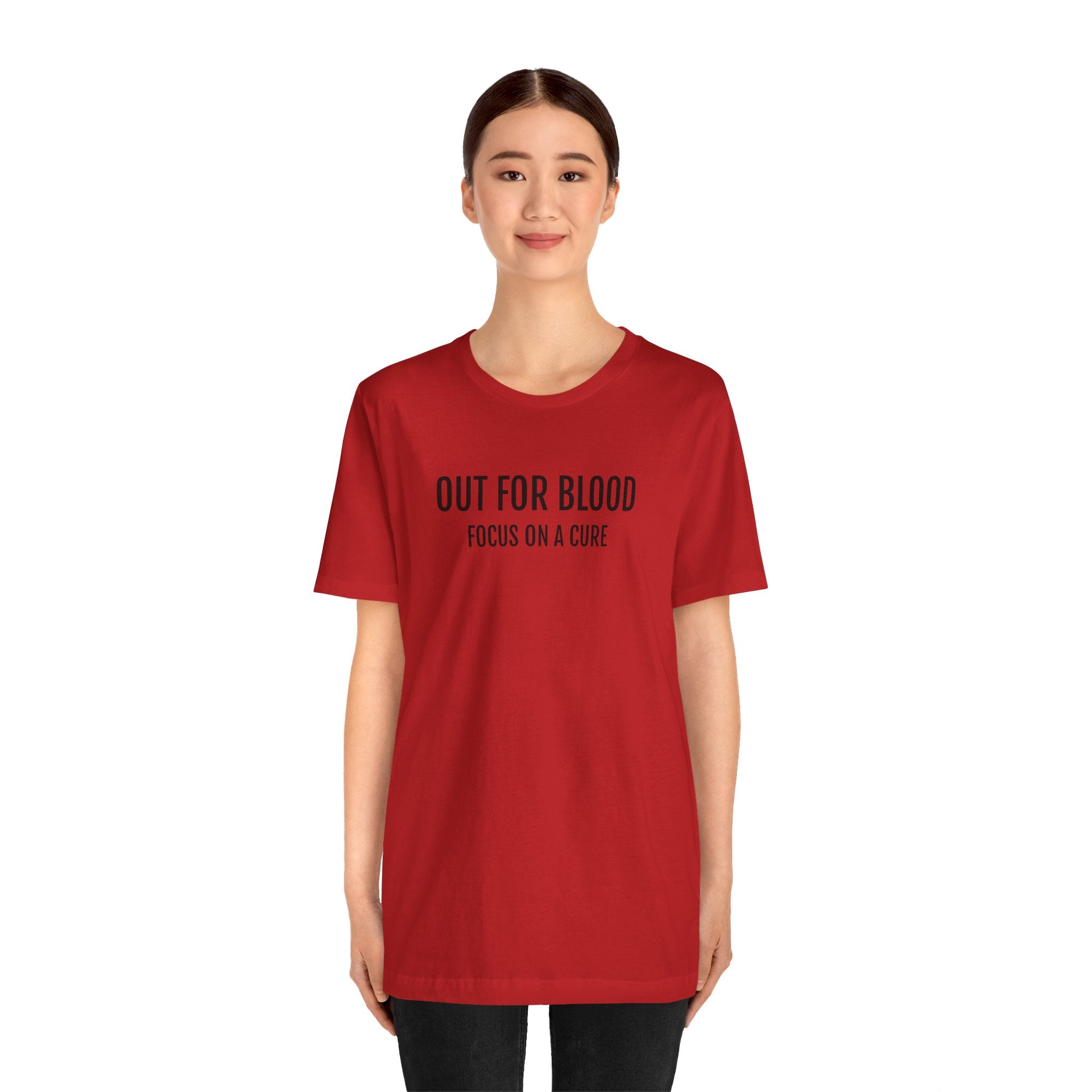 OUT FOR BLOOD Unisex  Short Sleeve Tee