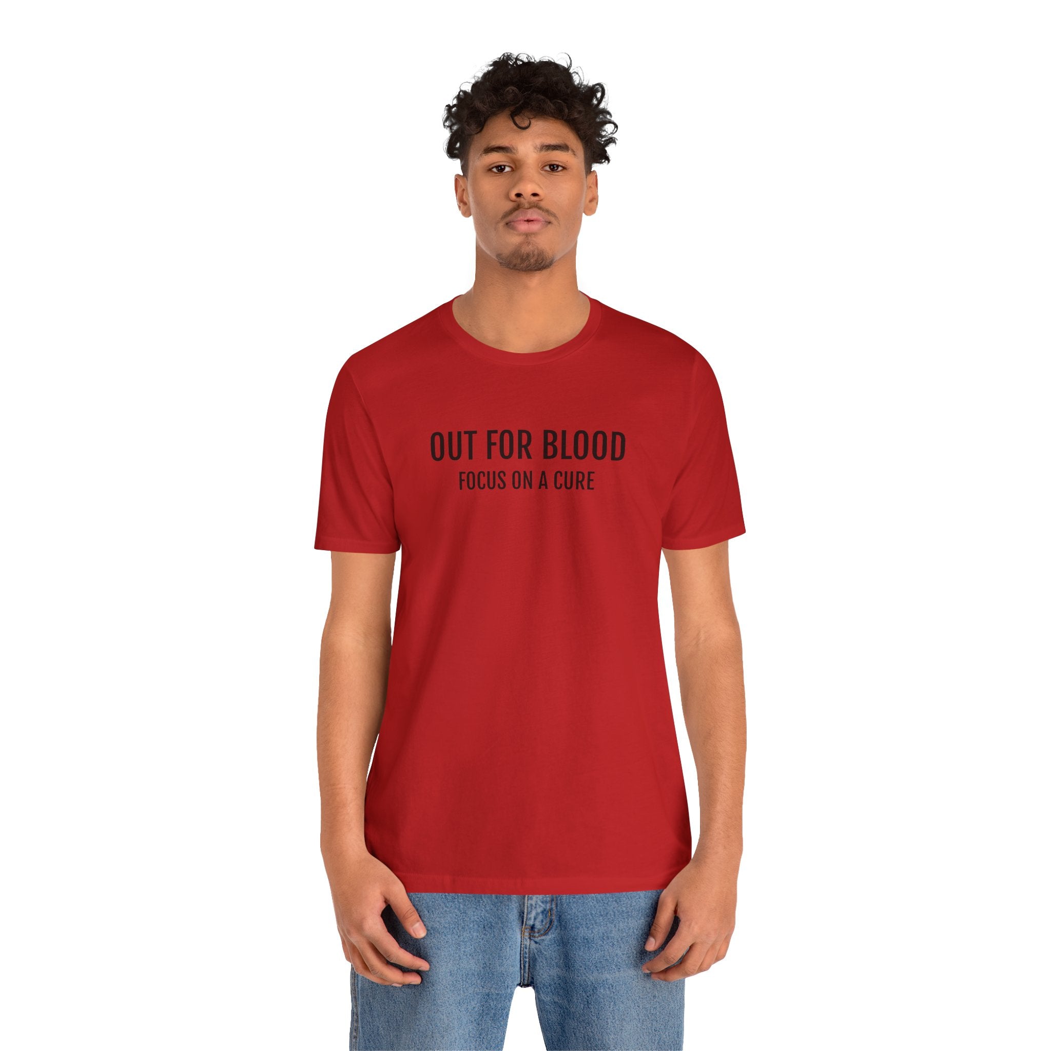 OUT FOR BLOOD Unisex  Short Sleeve Tee