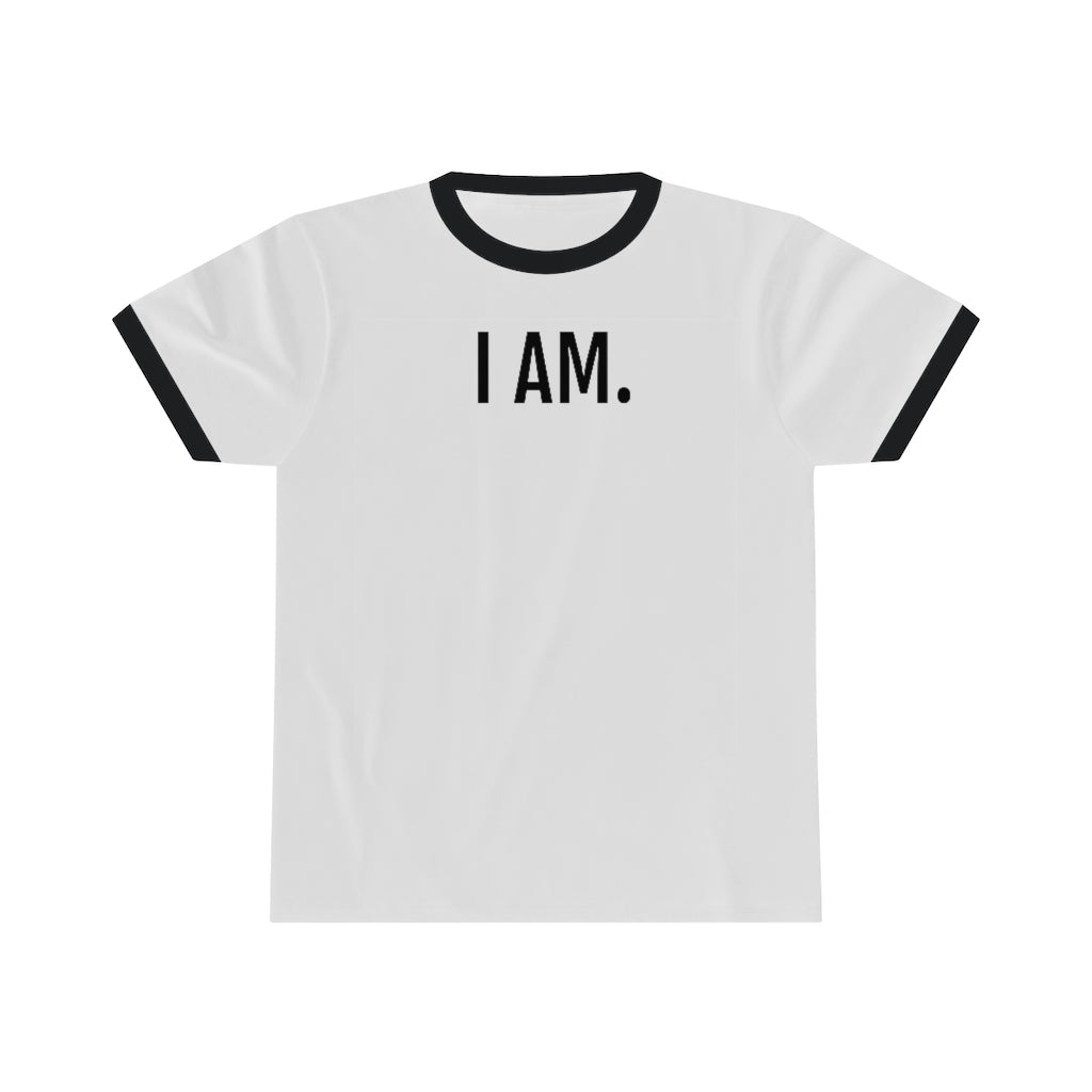 Unisex Ringer Tee I AM.