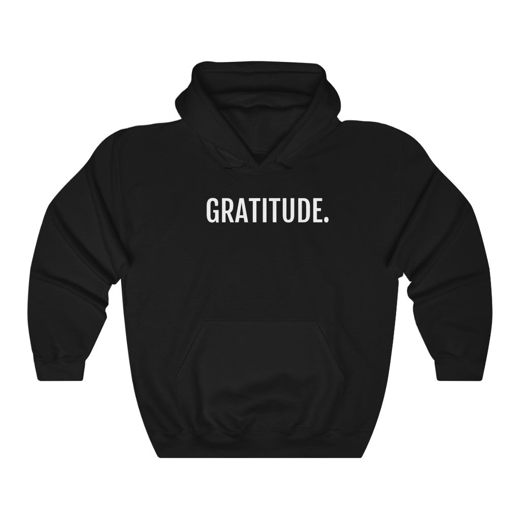 Unisex Hooded Sweatshirt GRATITUDE.