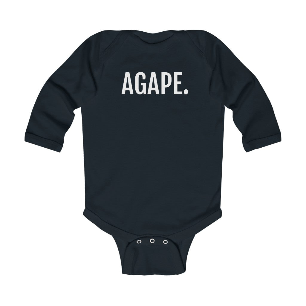 Copy of Infant Long Sleeve Bodysuit AGAPE.