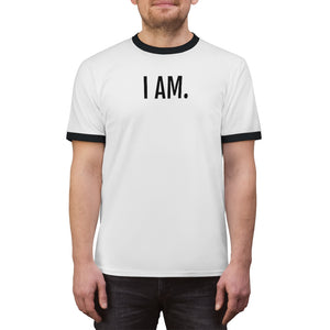 Unisex Ringer Tee I AM.